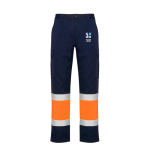 Pantaloni da lavoro alta visibilità con tasche 200 g/m2 Roly Naos vista principale