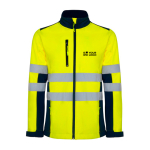 Giacca da lavoro softshell alta visibilità 320 g/m2 Roly Antares vista principale