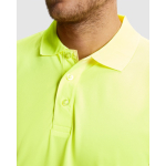 Polo da lavoro tecnico a maniche lunghe 170 g/m2 Roly Polaris L/S color giallo fluorescente vista dettaglio 1