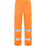 Pantaloni da lavoro ad alta visibilità da 235 g/m2 Roly Alfa prima vista d'uso