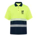 Polo tecnica alta visibilità in poliestere 170 g/m2 Roly Vega vista principale