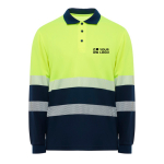 Polo da lavoro alta visibilità maniche lunghe 170g/m2 Roly Vega LS vista principale