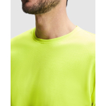 T-shirt da lavoro tecnica in cotone e poliestere 170g/m2 Roly Tauri color blu mare vista dettaglio 2