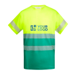 T-shirt da lavoro tecnica in cotone e poliestere 170g/m2 Roly Tauri vista principale