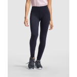 Leggings lunghi in cotone extra morbidi 270 g/m2 Roly Direct Leire color blu mare prima vista d'uso