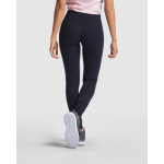 Leggings lunghi in cotone extra morbidi 270 g/m2 Roly Direct Leire color blu mare quarta vista d'uso