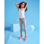 Leggings lunghi in cotone extra morbidi 270 g/m2 Roly Direct Leire color blu mare seconda vista d'uso