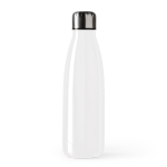 Borraccia in acciaio inox con tappo antigoccia da 700ml color bianco seconda vista