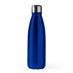 Borraccia in acciaio inox con tappo antigoccia da 700ml color blu reale seconda vista