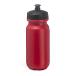 Borraccia sportiva in plastica con ampia area di stampa 620ml color rosso prima vista d'uso
