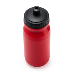 Borraccia sportiva in plastica con ampia area di stampa 620ml color rosso vista dettaglio 1