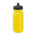 Borraccia sportiva in plastica con ampia area di stampa 620ml color giallo seconda vista