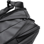 Zaino antitaccheggio in pelle sintetica per laptop da 14” color nero vista dettaglio 3