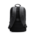Zaino antitaccheggio in pelle sintetica per laptop da 14” color nero vista dettaglio 4
