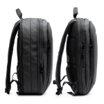 Zaino antitaccheggio in pelle sintetica per laptop da 14” color nero vista dettaglio 5