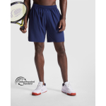 Pantaloncini sportivi per uomo elastico 100g/m2 Roly Direct Murray color blu mare prima vista d'uso