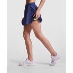 Gonna sport donna in poliestere riciclato 100g/m2 Roly Direct Serena L color blu mare quinta vista d'uso