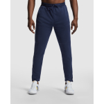 Pantaloni da tuta lungo stile skinny 200 g/m2 Roly Direct Neapolis color blu mare prima vista d'uso