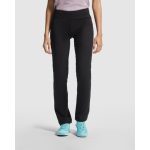Pantaloni sportivi lunghi in cotone ed elastan 280g/m2 Roly Direct Box color nero prima vista d'uso