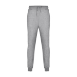 Pantaloni da tuta lunghi cotone e poliestere 280g/m2 Roly Direct Adelpho color grigio chiaro seconda vista