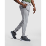 Pantaloni da tuta lunghi cotone e poliestere 280g/m2 Roly Direct Adelpho color blu mare terza vista d'uso