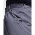 Pantaloni da lavoro in cotone con vita elastica 240g/m2 Roly Safety color grigio topo vista dettaglio 2