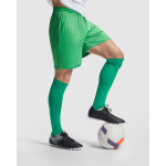Pantaloncini sportivi in poliestere 140 g/m2 Roly Direct Dortmund color verde terza vista d'uso