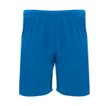 Pantaloncini sportivi in poliestere 140 g/m2 Roly Direct Dortmund color blu reale seconda vista