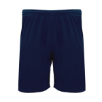 Pantaloncini sportivi in poliestere 140 g/m2 Roly Direct Dortmund color blu mare seconda vista