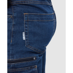 Pantaloni lavoro in denim di cotone e poliestere 370g/m2 Roly Raptor 36 vista dettaglio 1