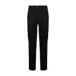 Pantaloni lavoro lunghi donna con elastan 250g/m2 Roly Daily Stretch color nero seconda vista