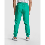 Pantaloni sanitari unisex a taglio dritto 170 g/m2 Roly Fiber color bianco quarta vista d'uso