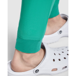 Pantaloni sanitari unisex a taglio dritto 170 g/m2 Roly Fiber color bianco vista dettaglio 1