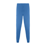 Pantaloni sanitari unisex a taglio dritto 170 g/m2 Roly Fiber color blu bondi seconda vista