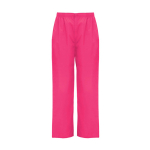 Pantaloni sanitari unisex a taglio dritto 160g/m2 Roly Vademecum color rosa seconda vista