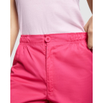 Pantaloni sanitari unisex a taglio dritto 160g/m2 Roly Vademecum color rosa vista dettaglio 1