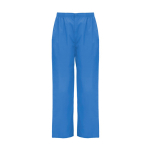 Pantaloni sanitari unisex a taglio dritto 160g/m2 Roly Vademecum color blu bondi seconda vista