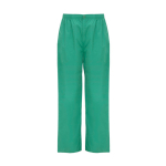 Pantaloni sanitari unisex a taglio dritto 160g/m2 Roly Vademecum color verde smeraldo seconda vista