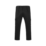 Pantaloni da lavoro in poliestere e cotone 240 g/m2 Roly Daily color nero seconda vista