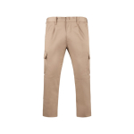 Pantaloni da lavoro in poliestere e cotone 240 g/m2 Roly Daily color camel seconda vista