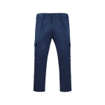 Pantaloni da lavoro in poliestere e cotone 240 g/m2 Roly Daily color blu mare seconda vista