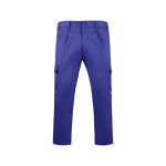 Pantaloni da lavoro in poliestere e cotone 240 g/m2 Roly Daily color blu petrolio seconda vista