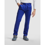 Pantaloni da lavoro in poliestere e cotone 240 g/m2 Roly Daily color blu petrolio prima vista d'uso