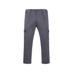 Pantaloni da lavoro in poliestere e cotone 240 g/m2 Roly Daily color grigio topo seconda vista