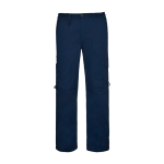 Pantaloni da lavoro in poliestere e cotone 245 g/m2 Roly Protect color blu mare seconda vista