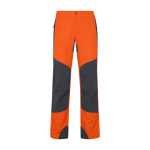 Pantaloni unisex da trekking con passanti 130g/m2 Roly Direct Bonati color arancione seconda vista