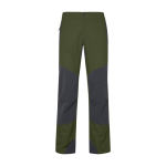 Pantaloni unisex da trekking con passanti 130g/m2 Roly Direct Bonati color verde militare seconda vista
