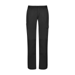 Pantaloni da lavoro donna in poliestere e cotone 240g/m2 Roly Daily 36 color nero seconda vista