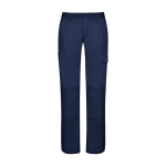 Pantaloni da lavoro donna in poliestere e cotone 240g/m2 Roly Daily 36 color blu mare seconda vista
