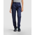 Pantaloni da lavoro donna in poliestere e cotone 240g/m2 Roly Daily 36 color blu mare prima vista d'uso